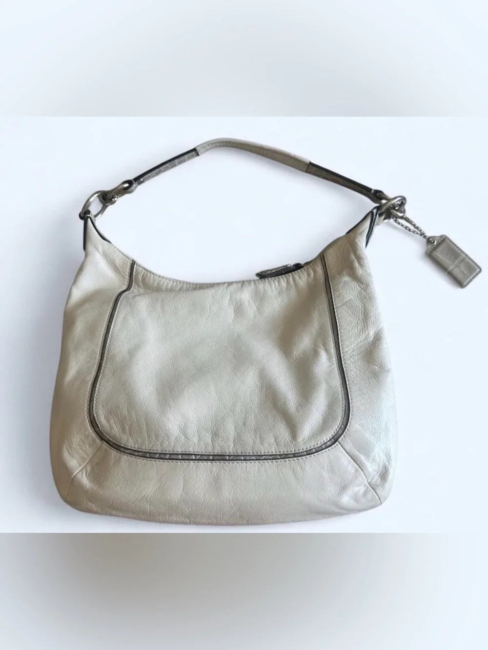 Coach Kristin Spectator Leather Hobo Bag 19310